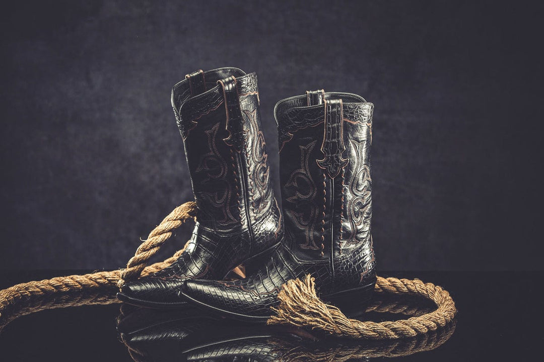Majestic Crocodile w/ Buffalo Boots